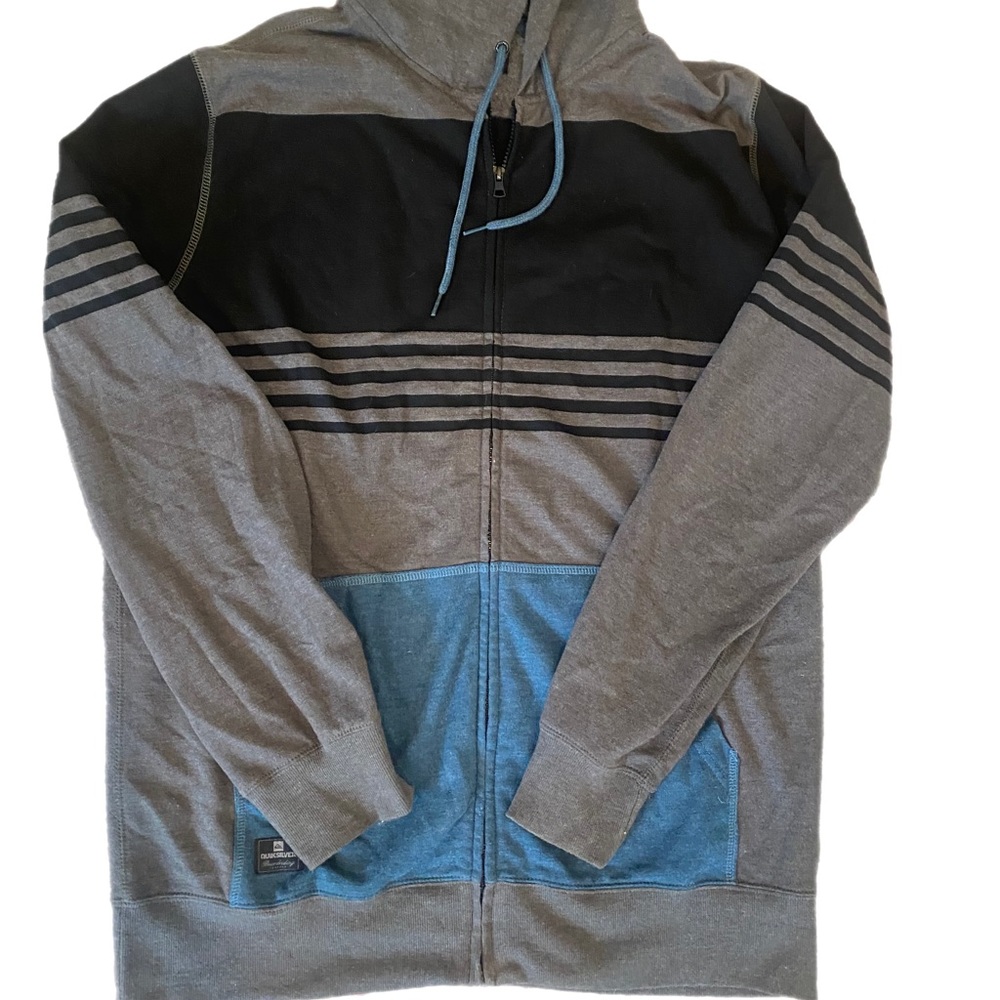 Men's full zip hooded sweatshirt